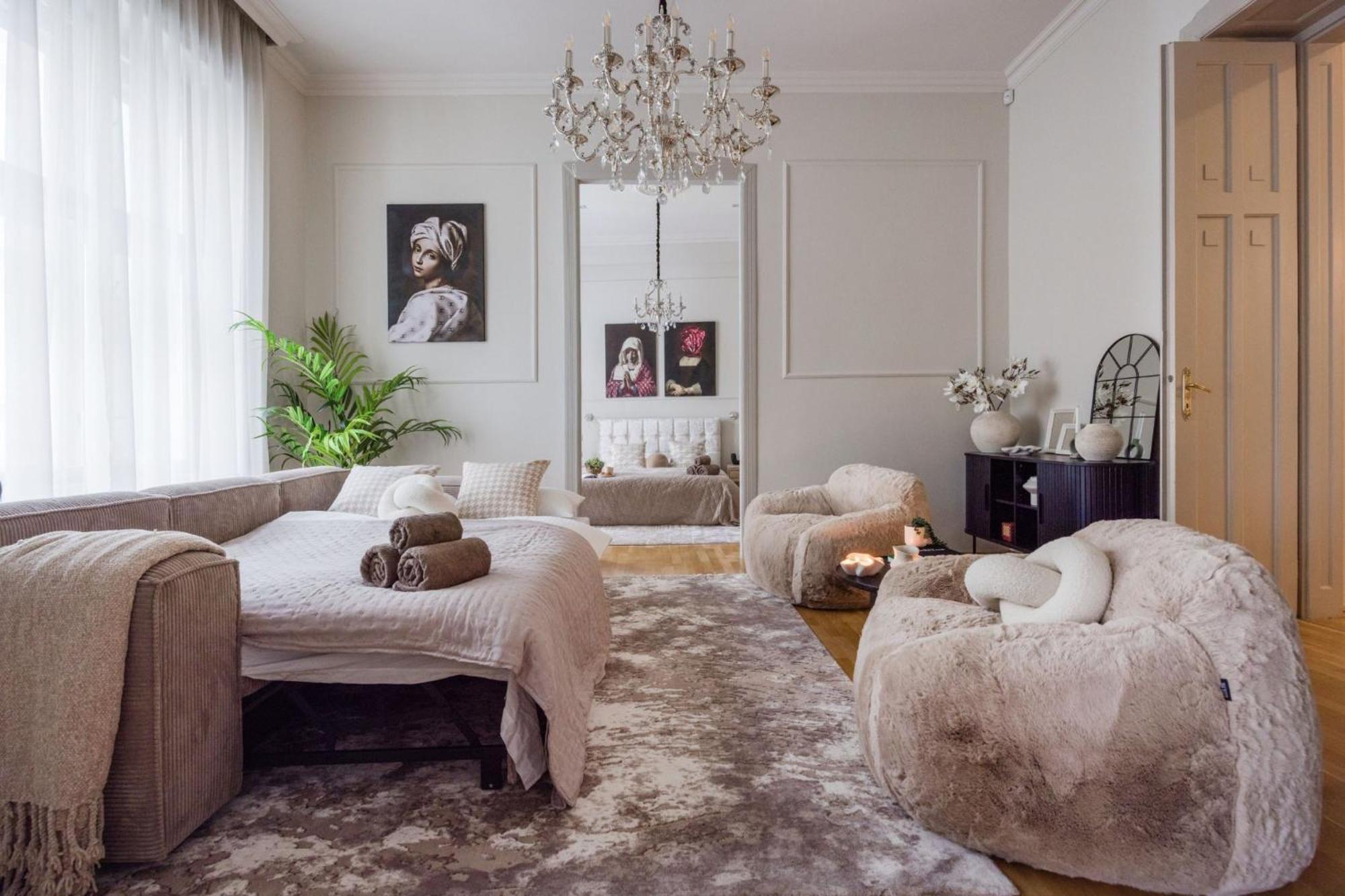 בודפשט Timeless Elegant Apartment By Opera House מראה חיצוני תמונה
