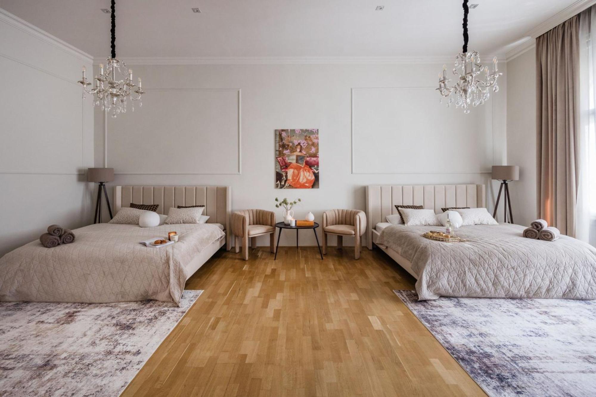 בודפשט Timeless Elegant Apartment By Opera House מראה חיצוני תמונה